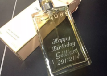 香水瓶激光雕刻機，不用香水的女人沒有未來