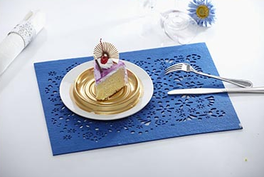 激光雕刻毛氈杯墊，日常家居好幫手