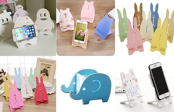 激光雕刻切割手機展架，給你想要的簡約時尚！