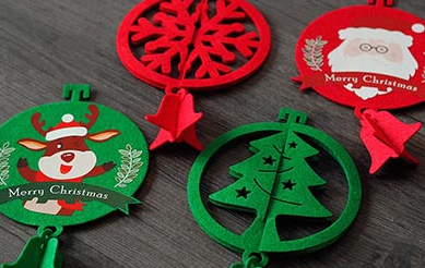 激光雕刻圣誕裝飾品，這個圣誕節(jié)與眾不同