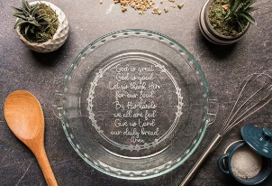 激光雕刻精致餐具，讓吃飯變成一種享受