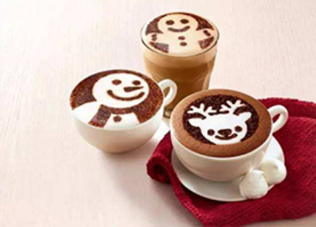 激光切割印花模板-咖啡拉花工藝的新革命！