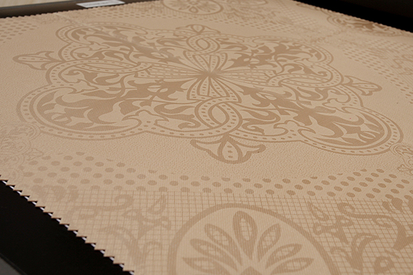 墻紙激光雕花機，開啟壁紙墻布印花燒花工藝新變革