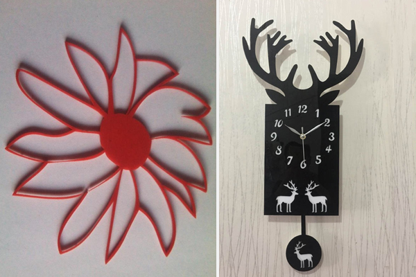 亞克力墻貼專(zhuān)用切割設(shè)備—亞克力激光切割機(jī)