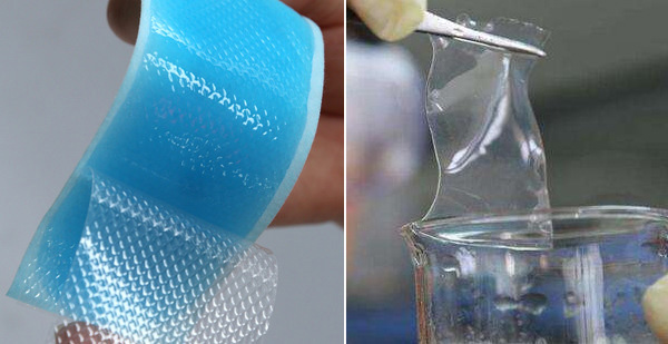 水凝膠冷敷貼激光切割 水凝膠冷敷貼激光切割