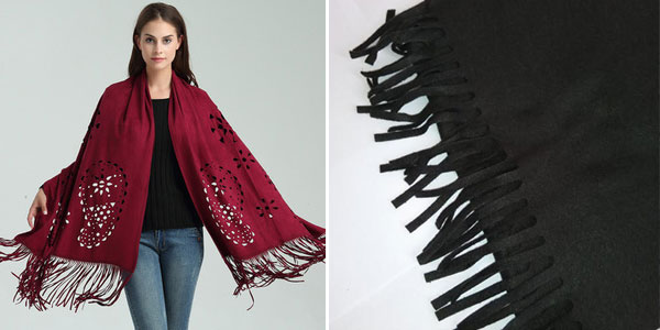 圍巾流蘇切割 圍巾流蘇切割