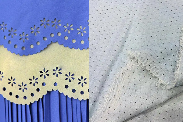 服裝布料透氣孔開孔設(shè)備——布料激光打孔機