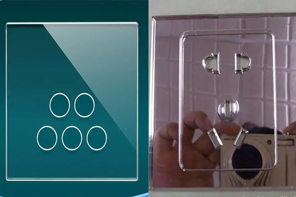 玻璃開關(guān)面板插座激光切割鉆孔設(shè)備—玻璃激光打孔機